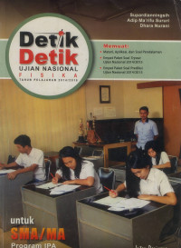 Image of DETIK - DETIK UJIAN NASIONAL FISIKA IPA 2014/2015