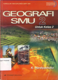 Image of GEOGRAFI SMU 2 UNTUK KELAS 2