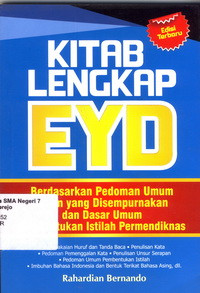 Image of KITAB LENGKAP EYD