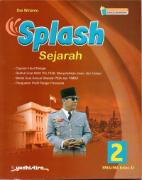 Image of SPLASH SEJARAH SMA / MA KELAS XI  KURIKULUM MERDEKA