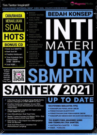 Image of BEDAH KONSEP INTI MATERI UTBK-SBMPTN SAINTEK 2021
