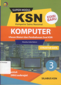 Image of KSN KOMPUTER 3 ( STRUKTUR DATA )