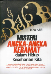 Image of MISTERI ANGKA-ANGKA KERAMAT DALAM HIDUP KESEHARIAN KITA