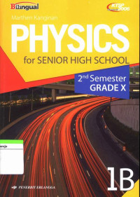 Image of PHYSICS 1B FOR SENIOR HIGH SCHOOL 2ND SEMESTER GRADE X