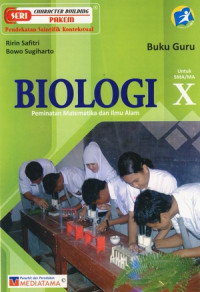 Image of BUKU GURU BIOLOGI PEMINATAN MATEMATIKA DAN ILMU ALAM UNTUK KELAS SMA/MA KELAS X