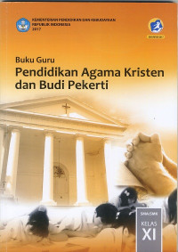 Image of PENDIDIKAN AGAMA KRISTEN KELAS XI BUKU GURU