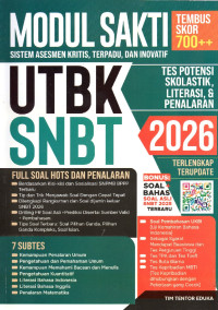 Image of MODUL SAKTI UTBK SNBT 2026