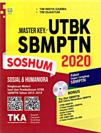 Image of MASTER KEY UTBK SBMPTN 2020 SOSHUM