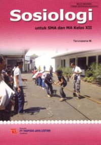 Image of SOSIOLOGI UNTUK SMA DAN MA KELAS XII