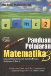 Image of PANDUAN PELAJARAN MATEMATIKA