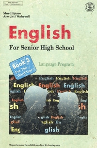 Image of ENGLISH FOR SENIOR HIGH SCHOOL BOOK 3 LANGUAGE PROGRAM