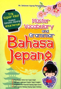Image of MASTER VOCABULARY AND GRAMMAR BAHASA JEPANG