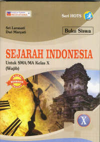Image of SEJARAH INDONESIA UNTUK SMA / MA KELAS X