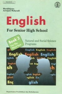Image of ENGLISH FOR SENIOR HIGH SCHOOL BOOK 3 NATURAL AND SOCIAL SCIENCE PROGRAM