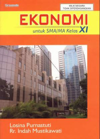 Image of EKONOMI UNTUK SMA/MA KELAS XI