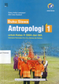 Image of ANTROPOLOGI KELAS X SMA / MA BAHASA