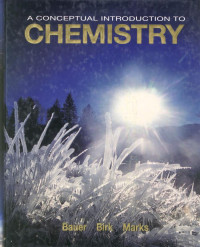 Image of A CONCEPTUAL INTRODUCTION TO CHEMISTRY