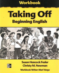 Image of TAKING OFF BEGINNING ENGLISH (WORK BOOK)