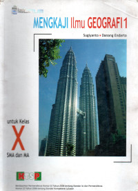 Image of MENGKAJI ILMU GEOGRAFI KLS X
